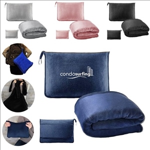 Luxury Fleece and Neck Pillow 2